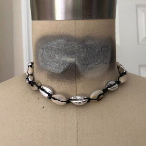ASOS Retro 90s Paua Abalone shell Choker necklace